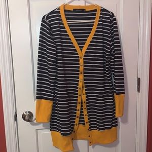 Long cotton cardigan